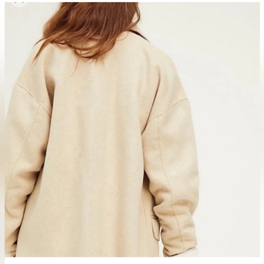 Free People Adore you wool blend coat XS NWT - Picture 11 of 16